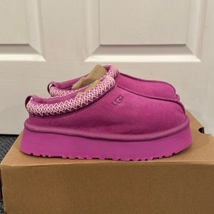 UGG Tazz Platform Slippers Pink Ruby 1122553